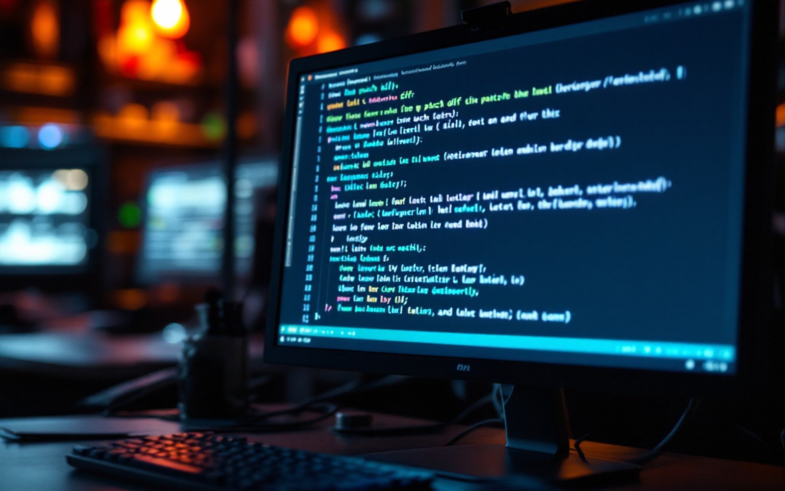A terminal showing a patch diff on a dark screen